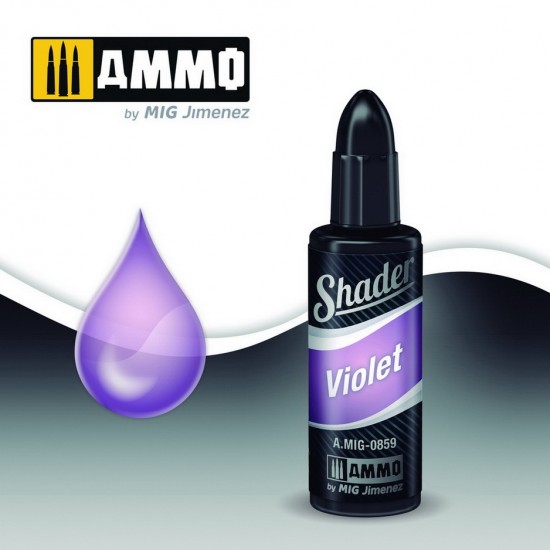AMMO Shaders Acrylic Paint - Violet (10ml)