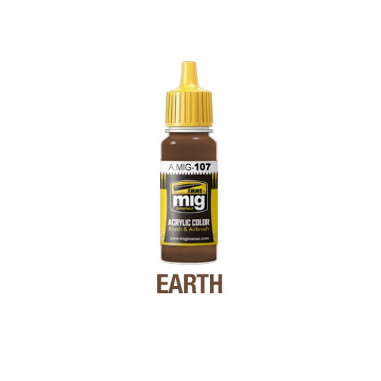 Acrylic Paint - Washable Earth (17ml)