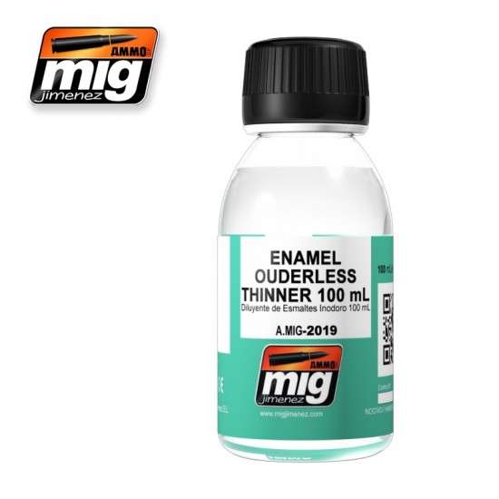 Enamel Odorless Thinner for Ammo Washes and Effects (100ml)