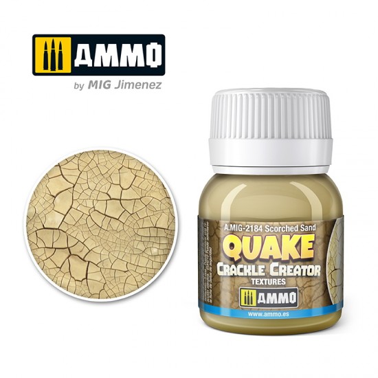 Quake Crackle Creator Textures - Scorched Sand (40ml)