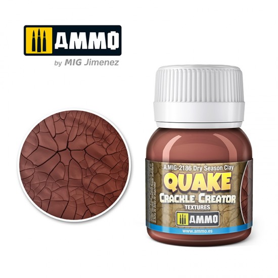 Quake Crackle Creator Textures - Dry Season Clay (40ml)