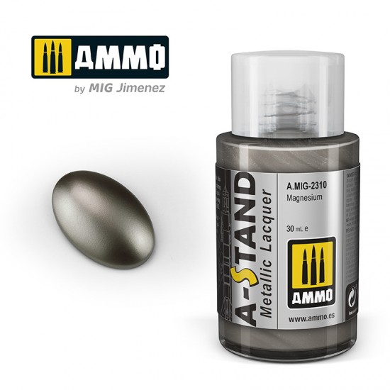 A-STAND Metallic Lacquer - Magnesium (30ml)