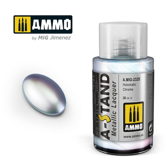A-STAND Metallic Lacquer - Holomatic Chrome (30ml)