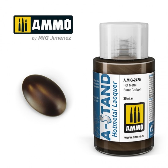 A-STAND Hotmetal Lacquer - Hot Metal Burnt Carbon (30ml)