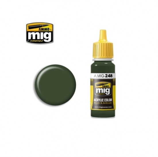 Acrylic Paint - RLM 80 Olivgrun (17ml)