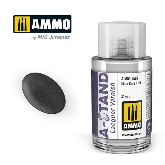 A-STAND Lacquer Varnish - Klear Kote Flat (30ml)