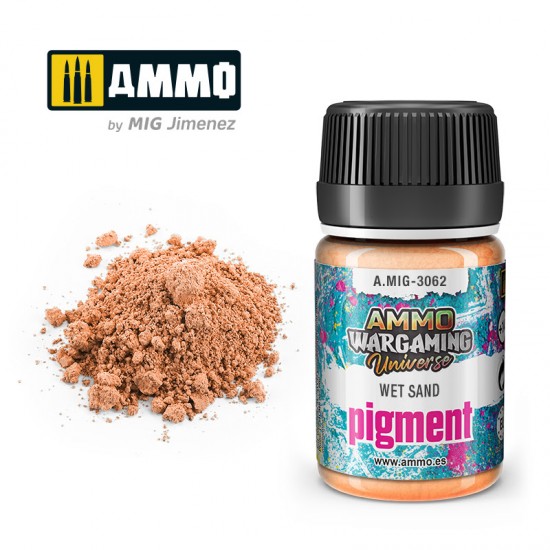 Ammo Wargaming Universe - Wet Sand Pigment (35ml jar)