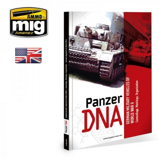 Colour Book - Panzer DNA: German Military Vehicles of WWII (English)