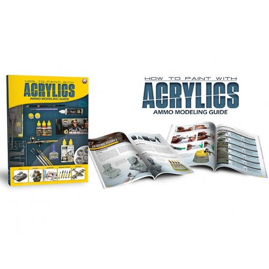 Modelling Guide - How to Paint with Acrylics (English, 108 pages)