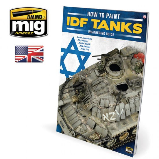 The Weathering Special Guide Book - How to Paint IDF Tanks (English, 116 pages)