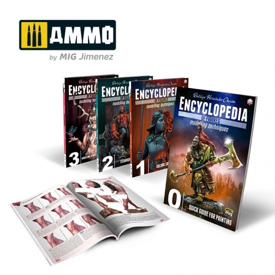 Complete Encyclopedia Of Figures Modelling Techniques Vol. 0 - 3 (English)