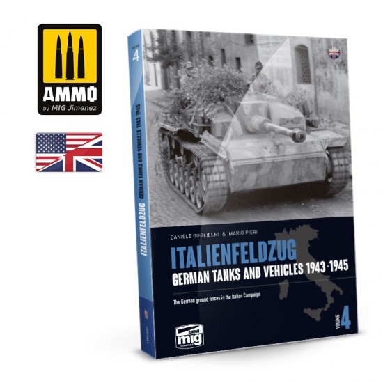 ITALIENFELDZUG - German Tanks and vehicles 1943-1945 Vol. 4 (English, 250 pages)