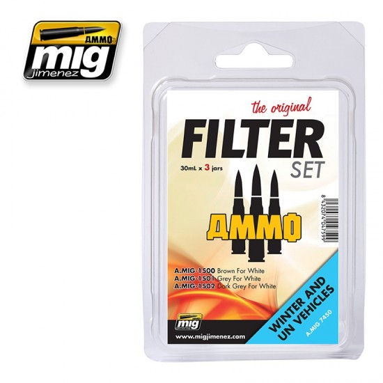 Filters Set for Winter and UN Vehicles (3 x 30ml)