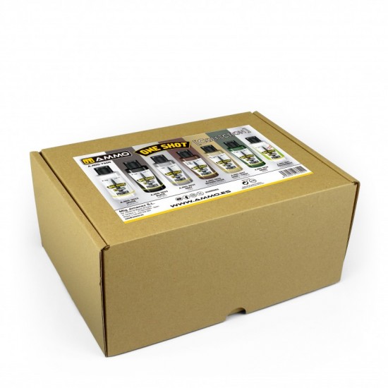 AMMO Collections: Acrylic One Shot Primers (7 jars, 60mL each)