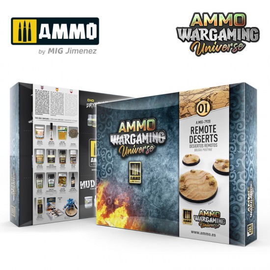 Ammo Wargaming Universe #01 - Remote Deserts Weathering set
