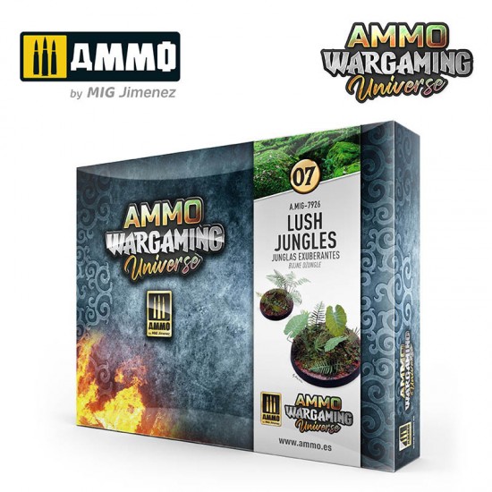 Ammo Wargaming Universe #07 - Lush Jungles Weathering Set