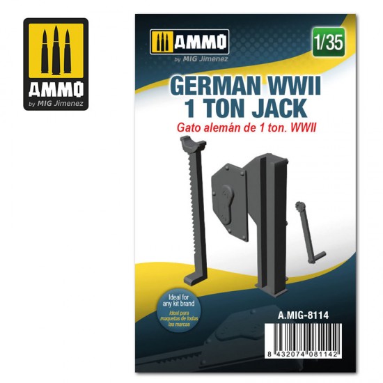 1/35 German WWII 1 ton Jack (resin kit)