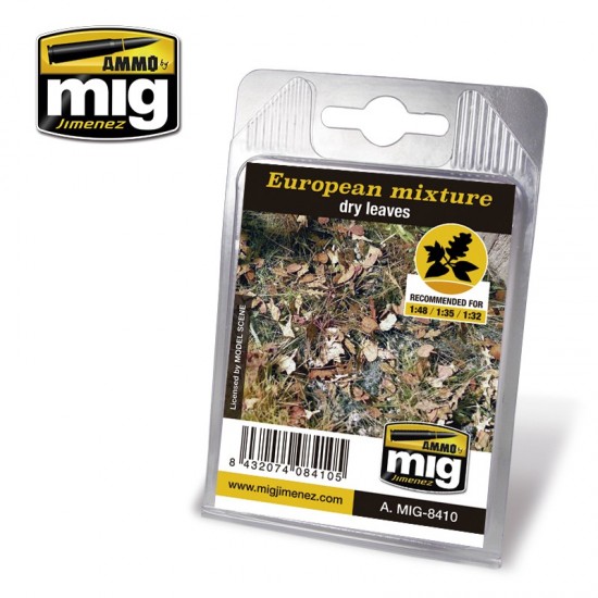 1/32, 1/35, 1/48 European Mixture - Dry Leaves