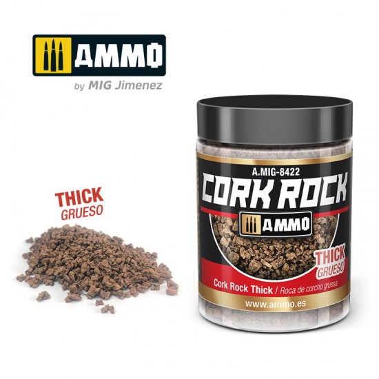 Terraform Cork Rock Thick (synthetic cork in 100ml jar)