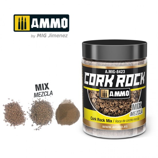 Terraform Cork Rock Mix (synthetic cork in 100ml jar)