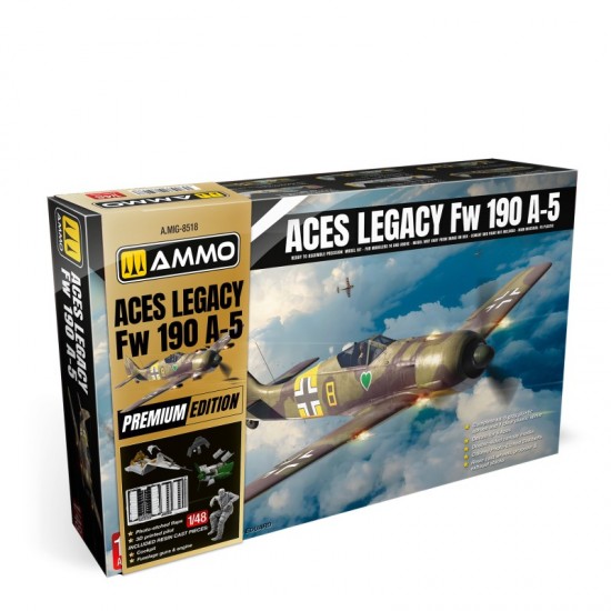 1/48 Aces Legacy Focke Wulf 190 A-5 [Premium Edition]