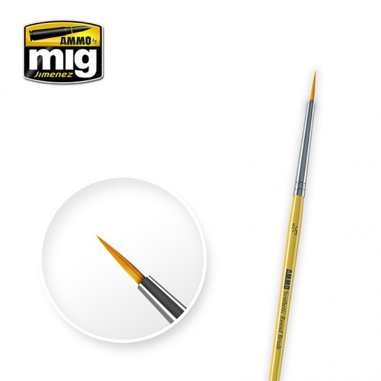 Synthetic Round Brush Size 5/0