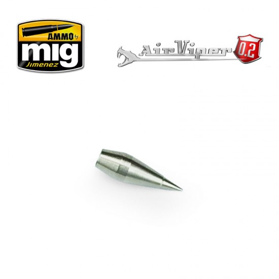 Airviper Airbrush Spare Parts - 0.2 Nozzle Tip (Fluid Tip)