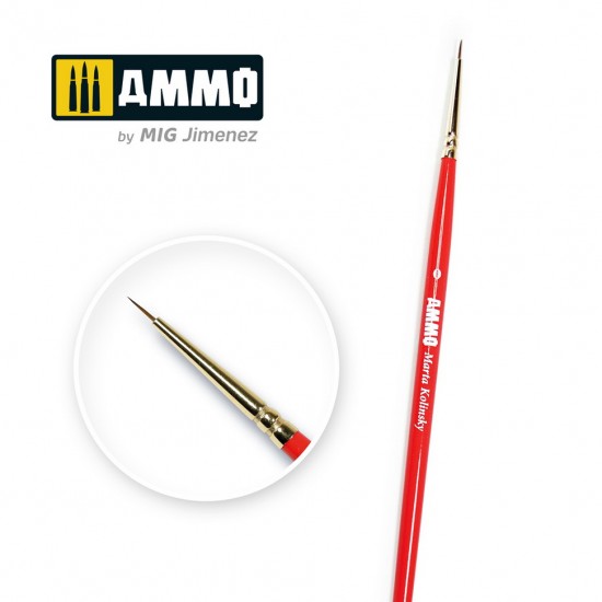 0 AMMO Marta Kolinsky Premium Brush