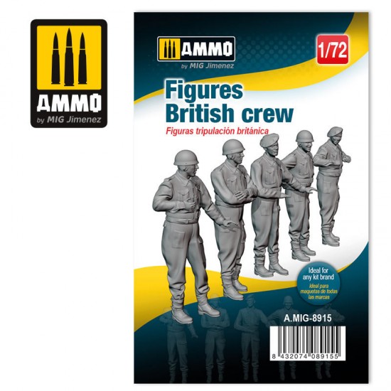 1/72 British Crew Figures