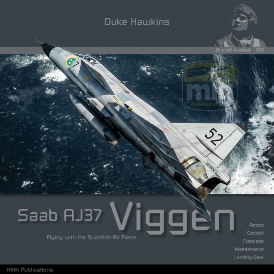 Aircraft in Detail Collection Saab Viggen (English, 84 pages w/over 240 photographs)