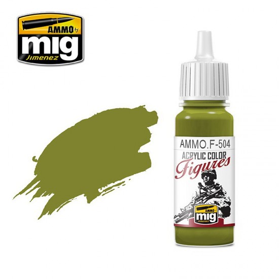 Acrylic Colours for Figures - Yellow Green FS-34259 (17ml)