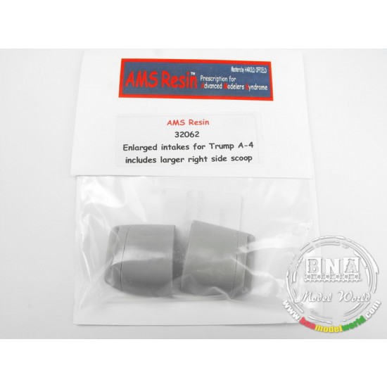 1/32 A-4 Skyhawk Enlarged Intakes & Scoop (for Trumpeter kit)