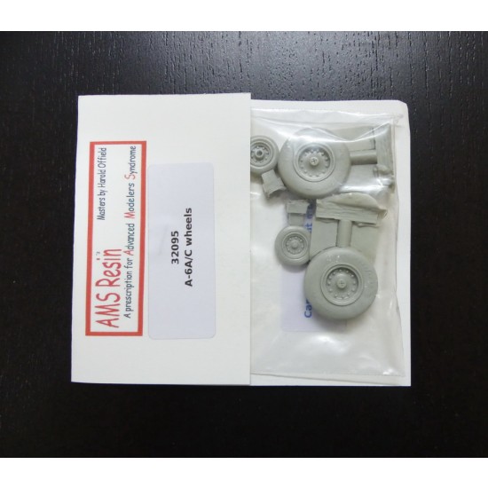 1/32 A-6A/A-6C Intruder Wheels for Trumpeter kit