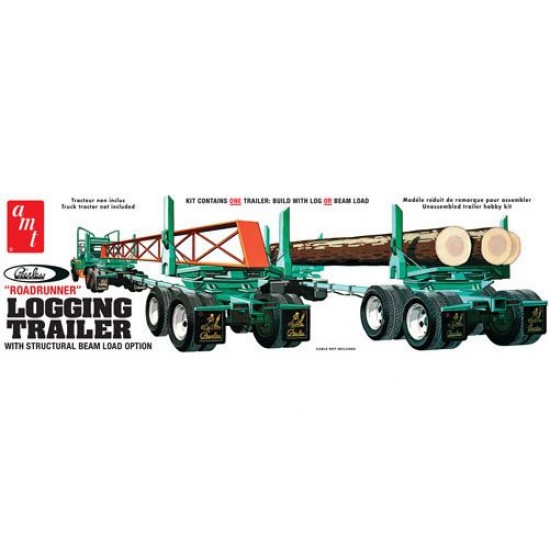 1/25 Peerless Logging Trailer with Structural Beam Load Option