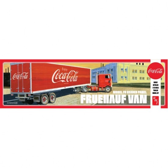 1/25 Fruehauf Beaded Van Semi (Coca-Cola)