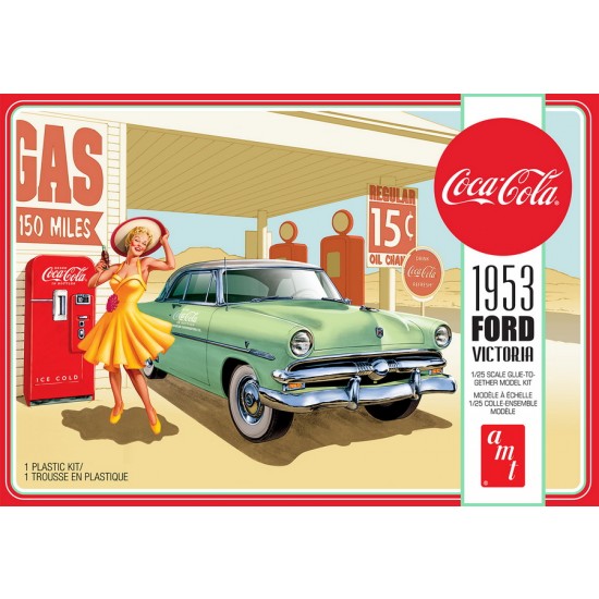 1/25 1953 Ford Victoria Hardtop w/Coca-Cola Machine 2T