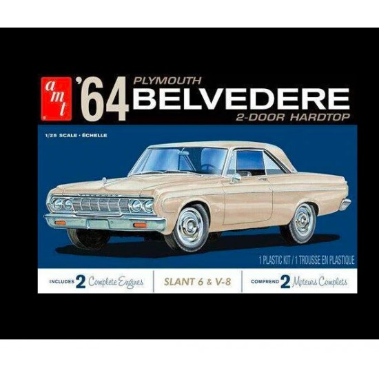 1/25 1964 Plymouth Belvedere (w/Straight 6 Engine) 2T