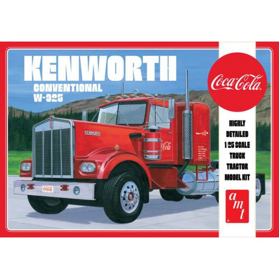 1/25 Kenworth Conventional W-925 Coca-Cola