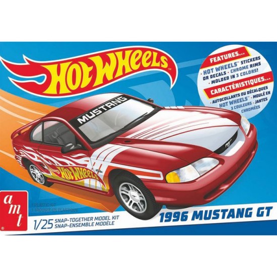 1/25 Hot Wheels 1996 Ford Mustang GT (Snap)
