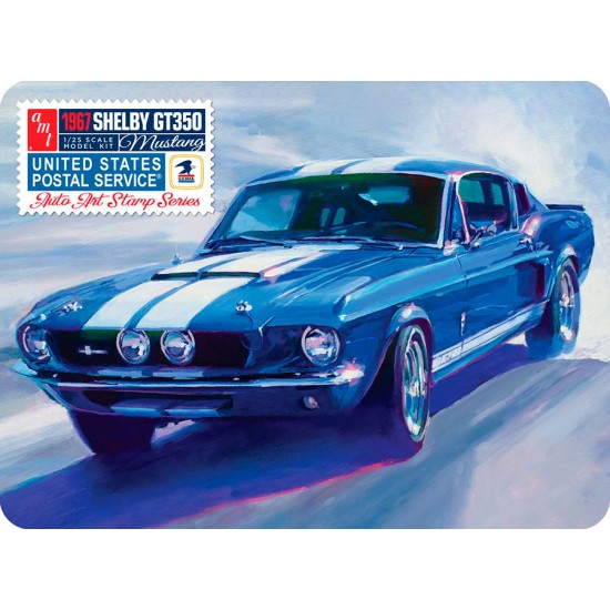 1/25 1967 Shelby GT350 USPS Stamp Series