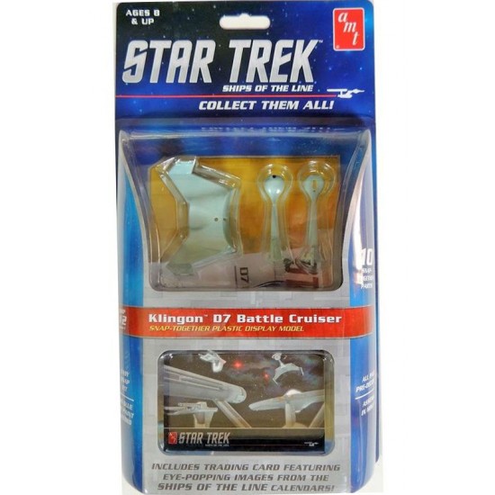 1/2500 [Star Trek] Series 1 Ship #2 - Klingon D7 Battle Cruiser [Snap Kit]
