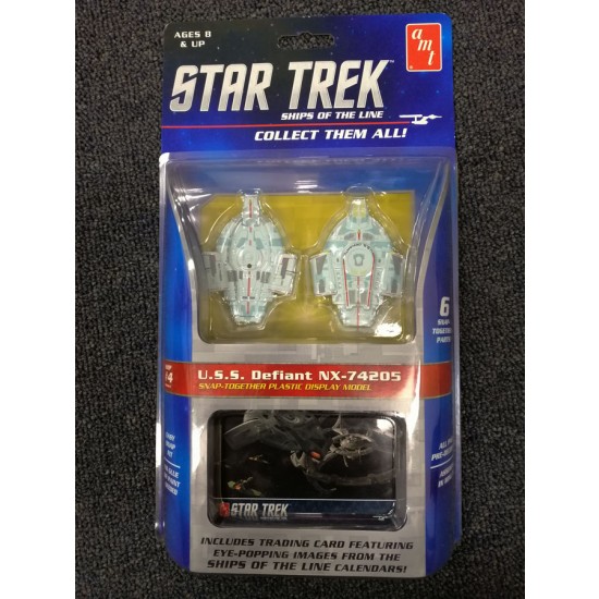 1/2500 [Star Trek] Series 1 Ship #4 - USS Defiant NX-74205 [Snap Kit]