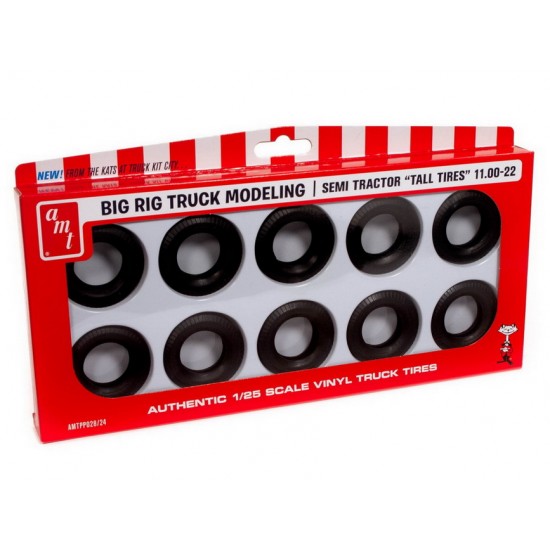 1/25 Semi Truck Tall Tyres Pack