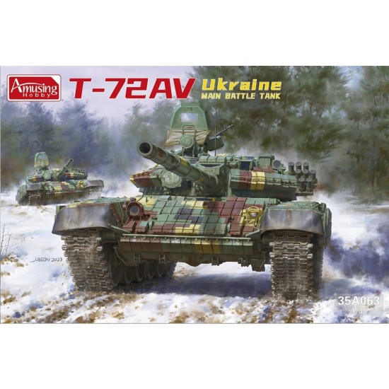 1/35 Ukraine T-72AV Main Battle Tank