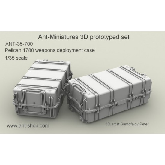1/35 Pelican 1780 Weapons Deployment Cases (2 Cases)