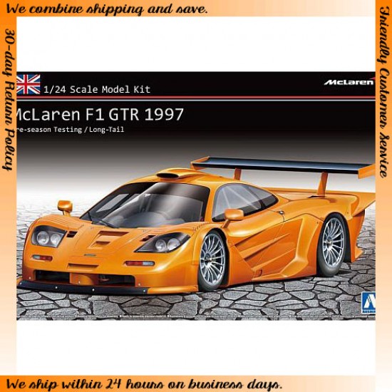 1/24 McLaren F1 GTR Long Tail "Pre-season Testing 1997" (Overseas Edition)