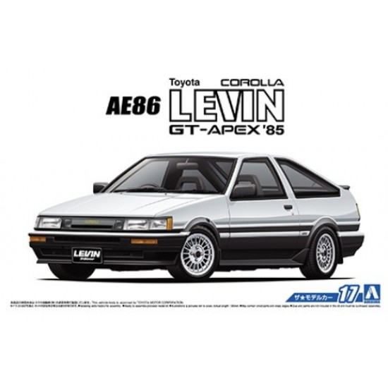 1/24 Toyota AE86 Corolla Levin GT-APEX 1985