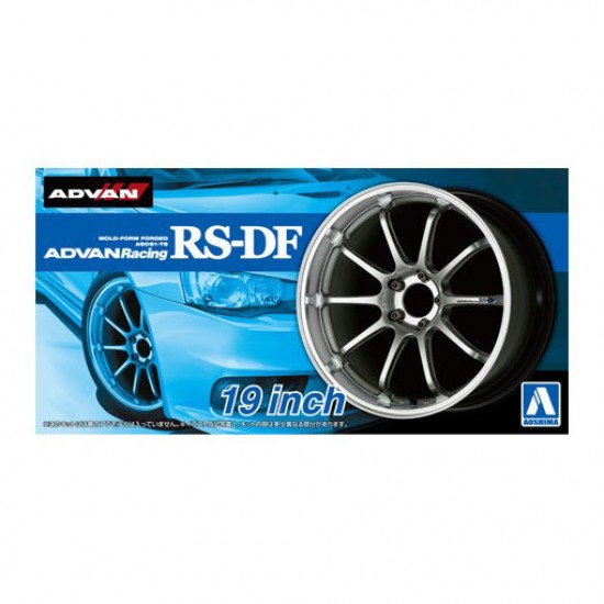 1/24 Adan Racing RS-DF 19inch The Tuned Parts No.33 Wheels and Tyres Set