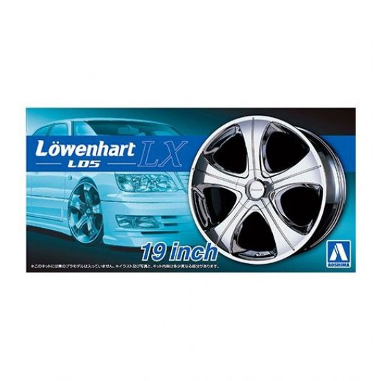 1/24 Felgi Lowenhart LD5 LX 19inch Wheels