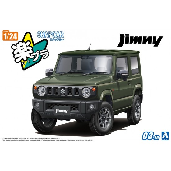 1/24 Snap JB64 Jimny 2018 Jungle Green